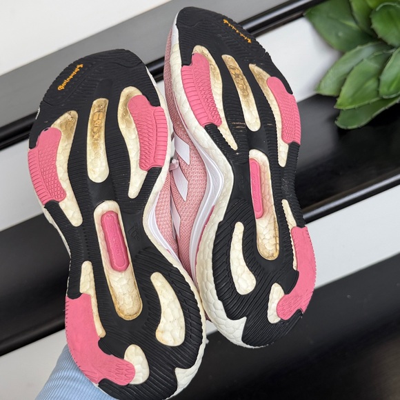 Adidas Solar Glide 5 running shoes in a pink color-way women’s 7.5 - Picture 8 of 8